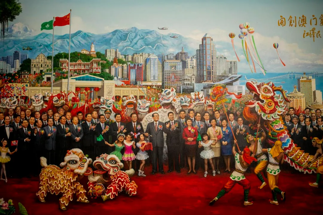 2019年12月，澳門旅遊塔有一張紀念回歸祖國的畫作。